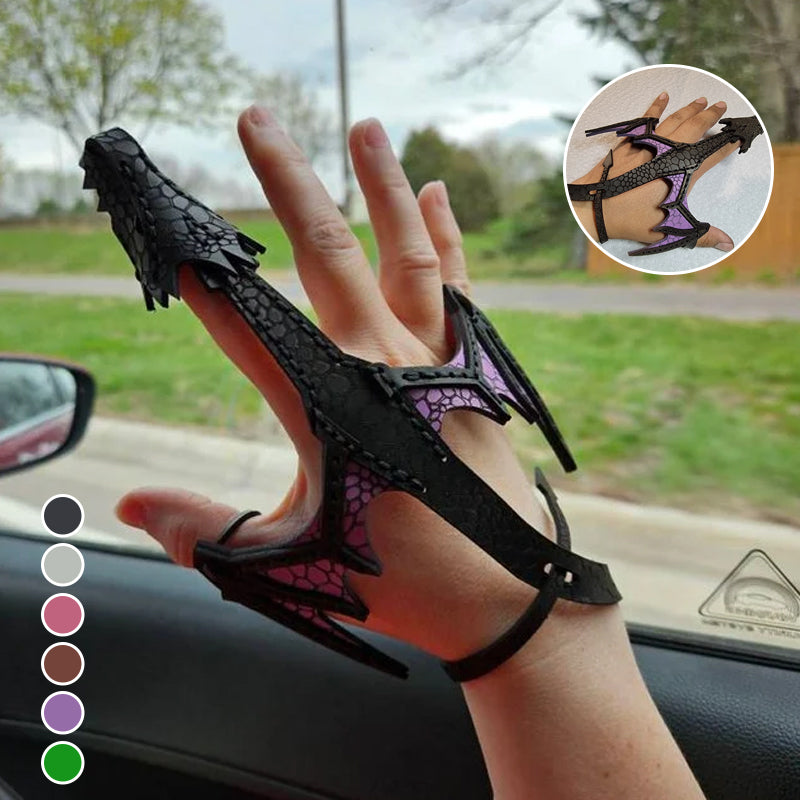 Avtoit | Leather Hand Dragon Bracelet