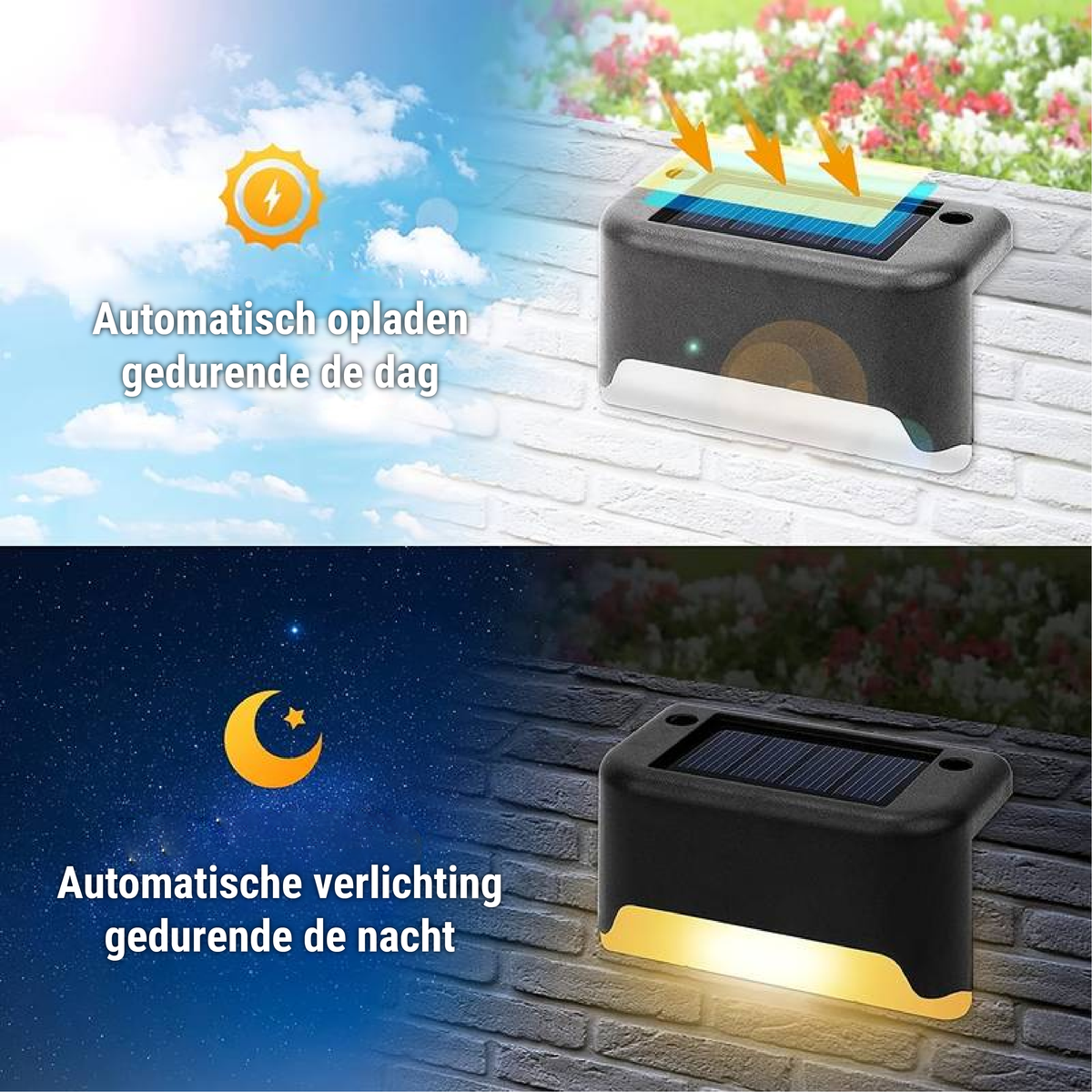 Avtoit | Elegant Solar Wall Light Outdoor | Wireless