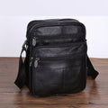 Avtoit | Men’s Leather Shoulder Bag | Genuine Cowhide Crossbody | Adjustable Strap