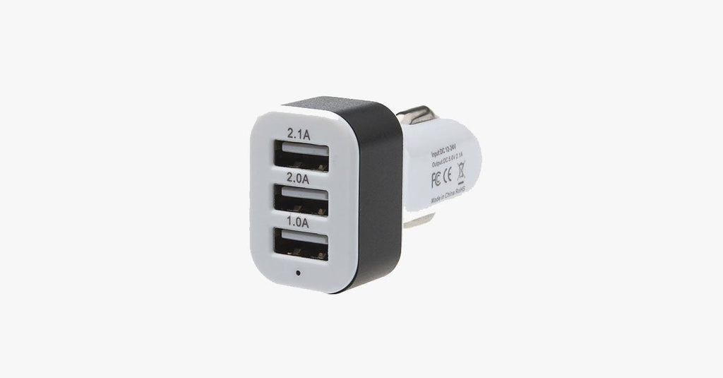 Avtoit | Universal 3-Port USB Car Charger – Easily charge multiple devices in your car!