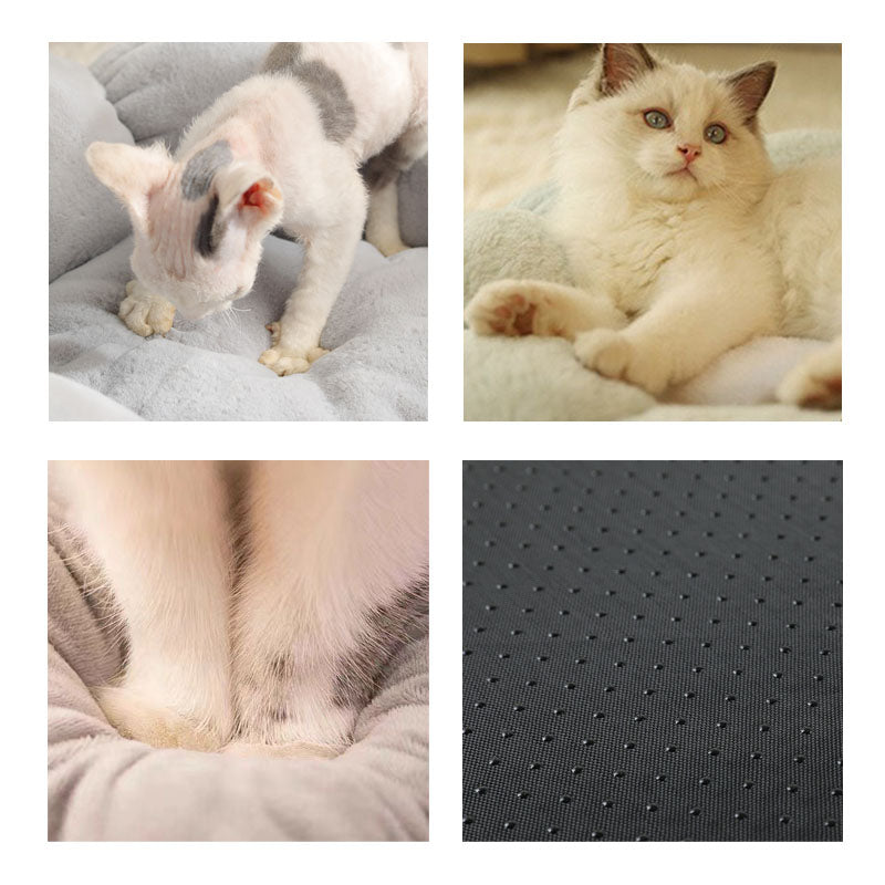 Avtoit | Deep Sleep Flower Shape Cat Bed