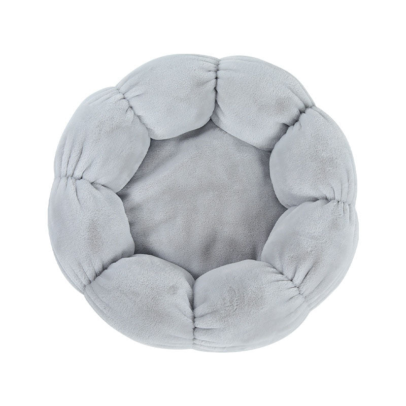 Avtoit | Deep Sleep Flower Shape Cat Bed
