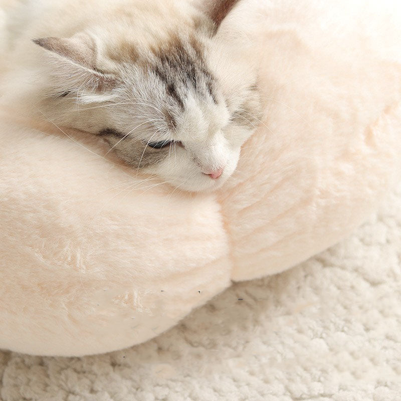 Avtoit | Deep Sleep Flower Shape Cat Bed