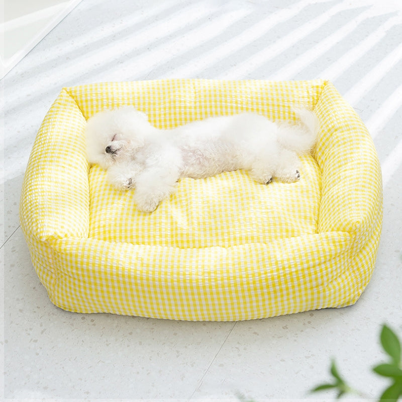 Avtoit | Rectangular washable dog bed breathable pet bed