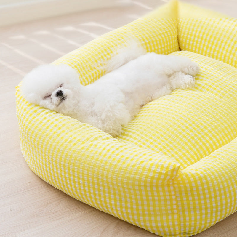 Avtoit | Rectangular washable dog bed breathable pet bed