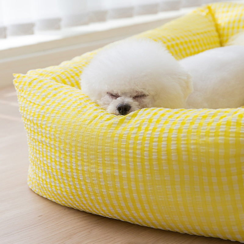 Avtoit | Rectangular washable dog bed breathable pet bed
