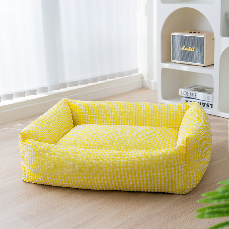 Avtoit | Rectangular washable dog bed breathable pet bed