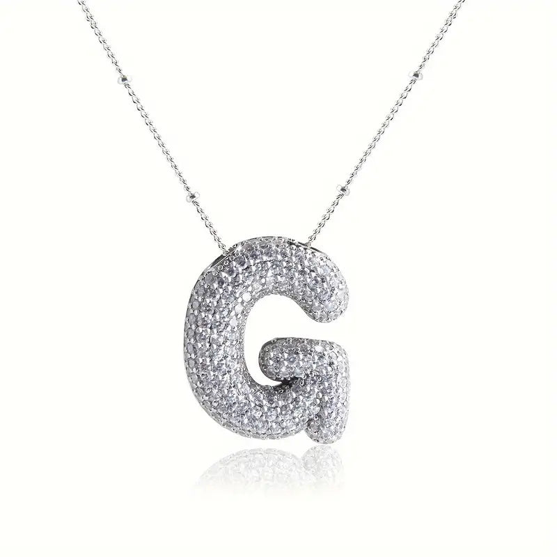 Avtoit | Alphabet-Diamond-Pendant-Necklace