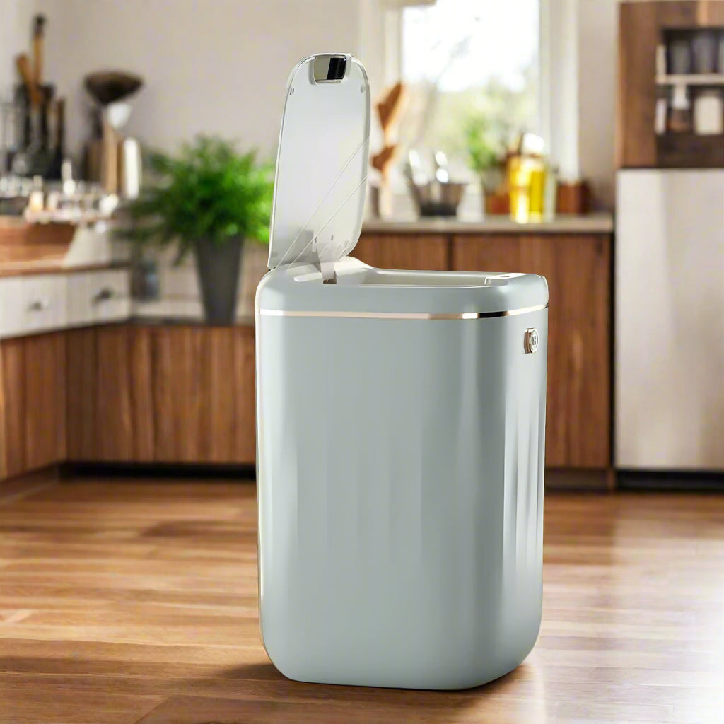Avtoit | Smart Sensor Trash Bin with UV Light – Automatic Touchless Wastebasket with Lid & Odor Control for Kitchen, Bathroom & Home Hygiene