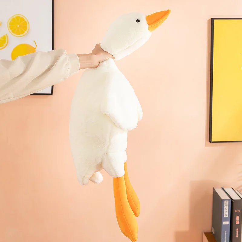Avtoit | Giant Plush Big White Duck Pillow – Ultra-Soft Hugging Pillow in 7 Charming Colors, Perfect Cuddly Companion & Whimsical Christmas Gift for Kids