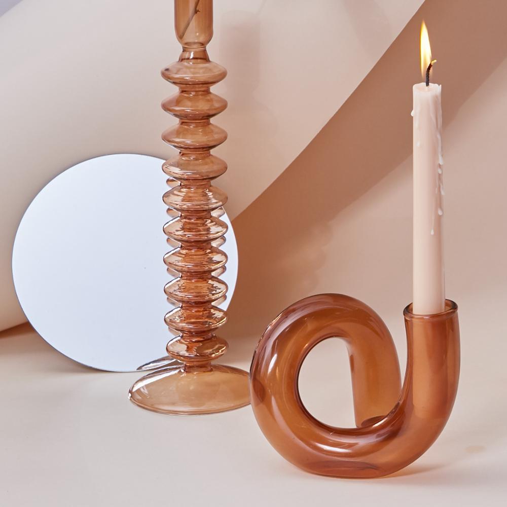 Avtoit | Candle holder made of glass vase