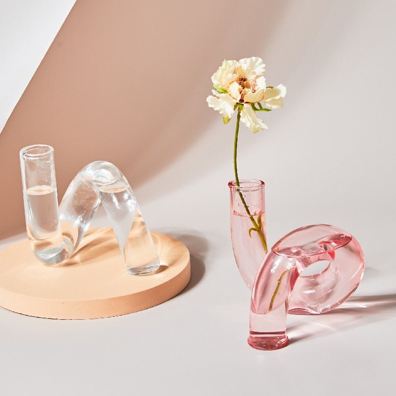 Avtoit | Candle holder made of glass vase