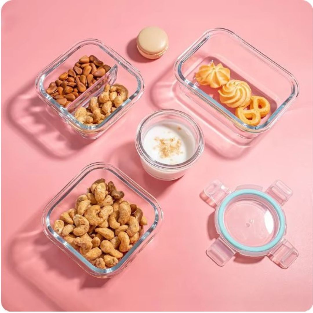 Avtoit | GlassGuard Bento Lunchbox – Borosilicate Glass