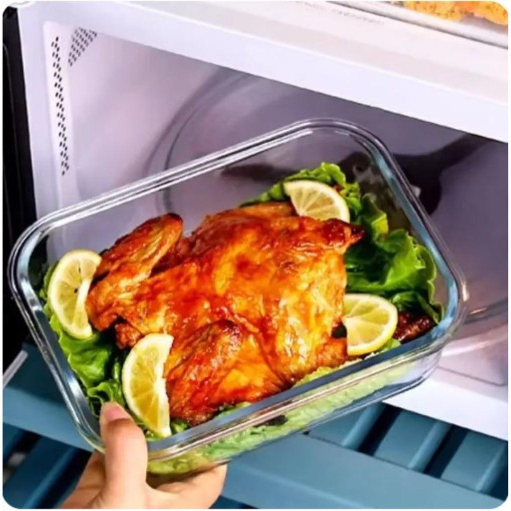 Avtoit | GlassGuard Bento Lunchbox – Borosilicate Glass