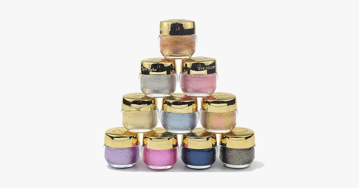 Avtoit | 3D Glitter Eyeshadow – Achieve the perfectly dramatic look for any party!