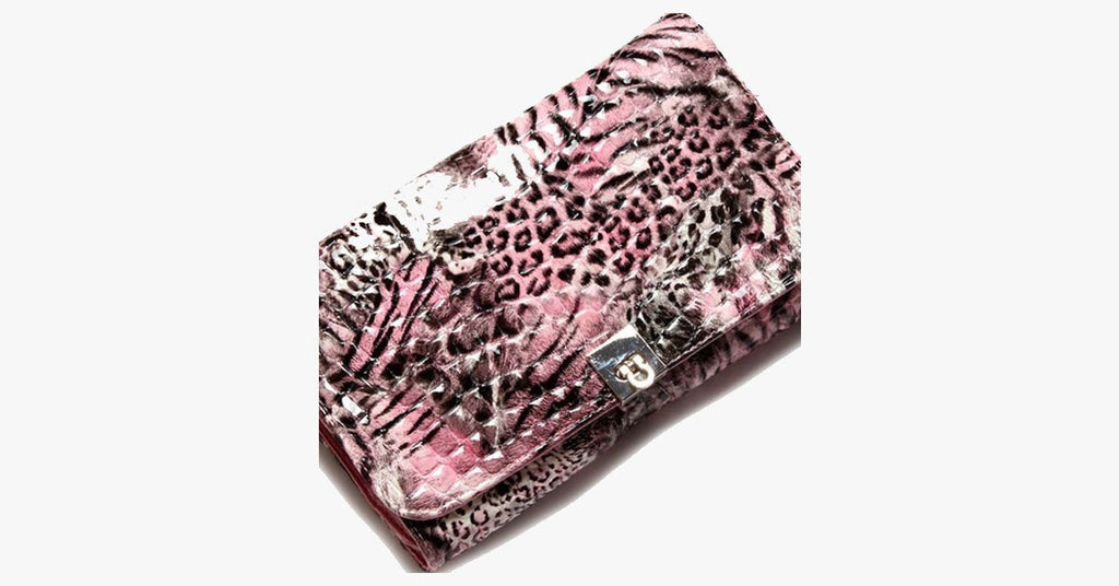 Avtoit | 24-piece Pink Leopard Brush Set