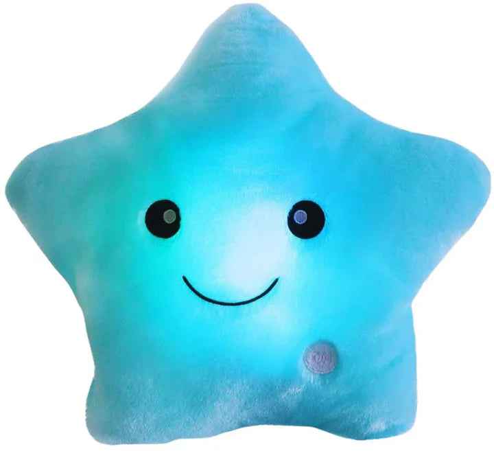 Avtoit | Bright Star Cushion – Cozy LED Fabric Cushion with Color Changing & Cute Design
