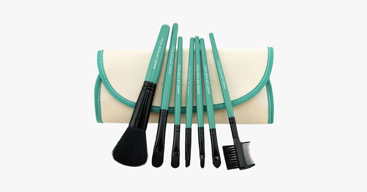 Avtoit | 7-piece brush set White and Green