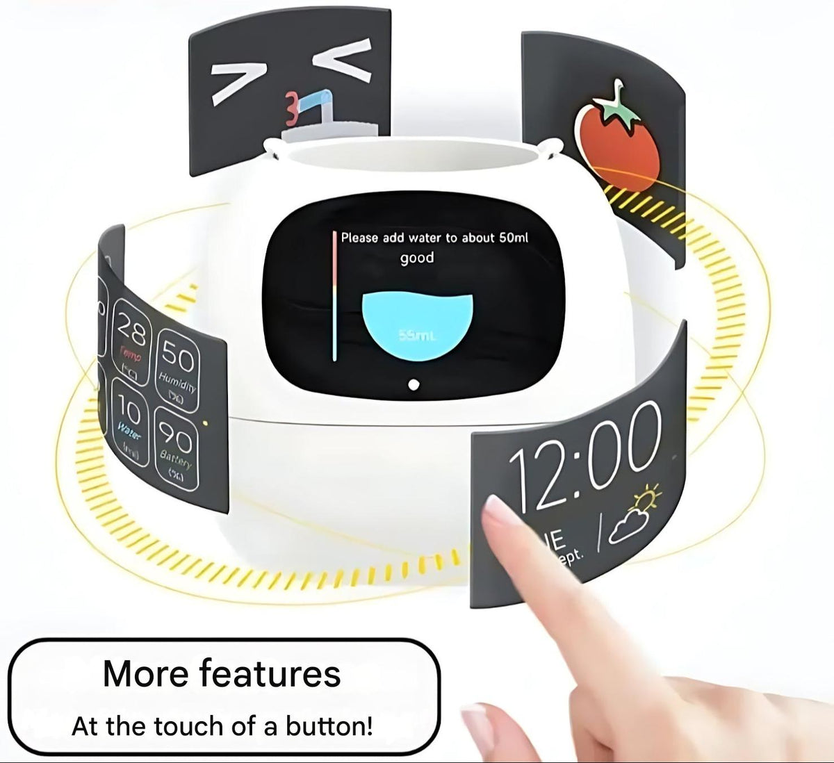 Avtoit | GreenBuddy SmartPot - Automatic Smart Planter