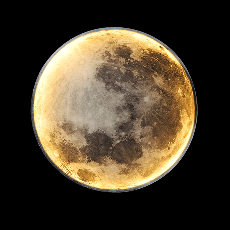 Avtoit | LunaGlow – Adjustable Moon Wall Light with LED Ambience