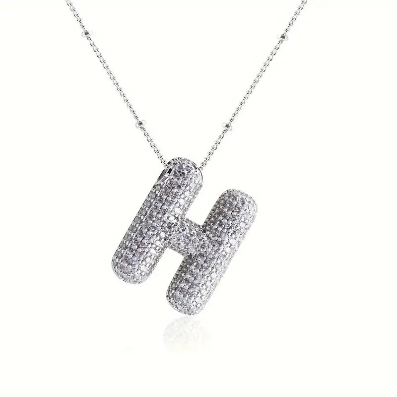 Avtoit | Alphabet-Diamond-Pendant-Necklace