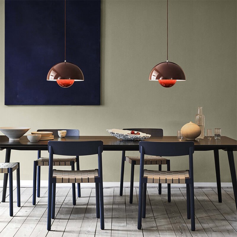 Avtoit | Half-round Macaron Scandinavian Lamp for a chic and cozy interior