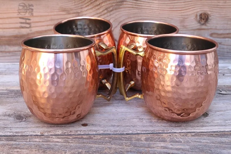Avtoit | Hammered Copper Mug Set - ChillCopper