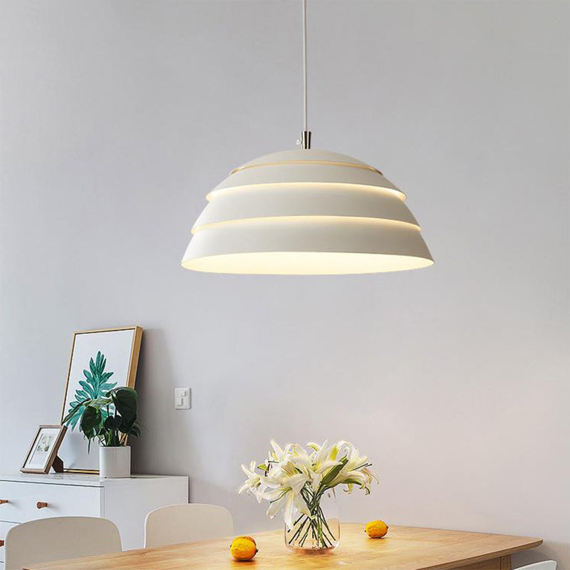 Avtoit | Dome Pot | Pendant Light Gray 39 cm Iron/Aluminum