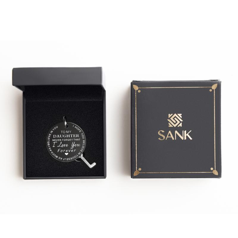 Avtoit | To my son/daughter keychain (BLACK)