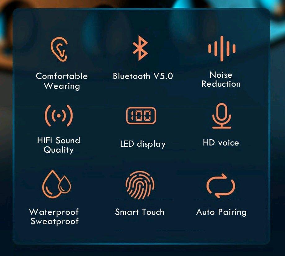 Avtoit | Wireless Sport Bluetooth Split Headphones