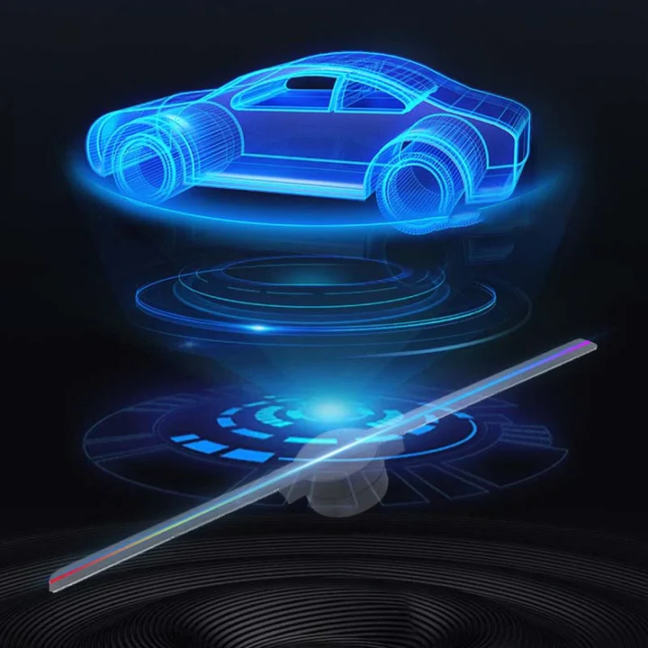 Avtoit | 3D Hologram LED Fan Projector – High-Resolution Visual Display for Home, Business & Events
