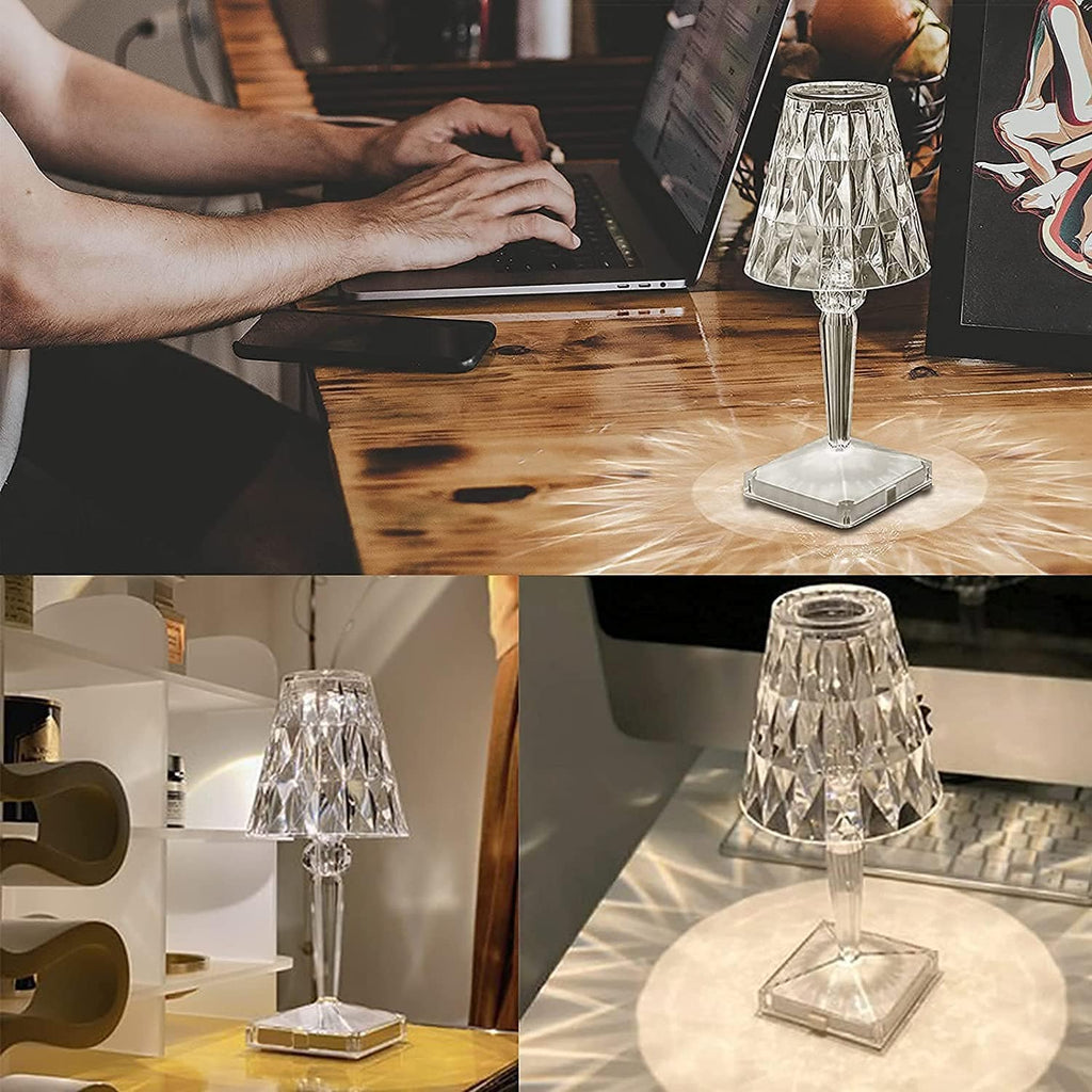 Avtoit | CrystaLamp - LED Table Lamp made of Diamond Crystal
