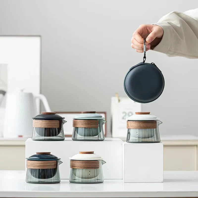 Avtoit | Portable and Stylish Tea Set with Teapot and Cups – Perfect for On-the-Go
