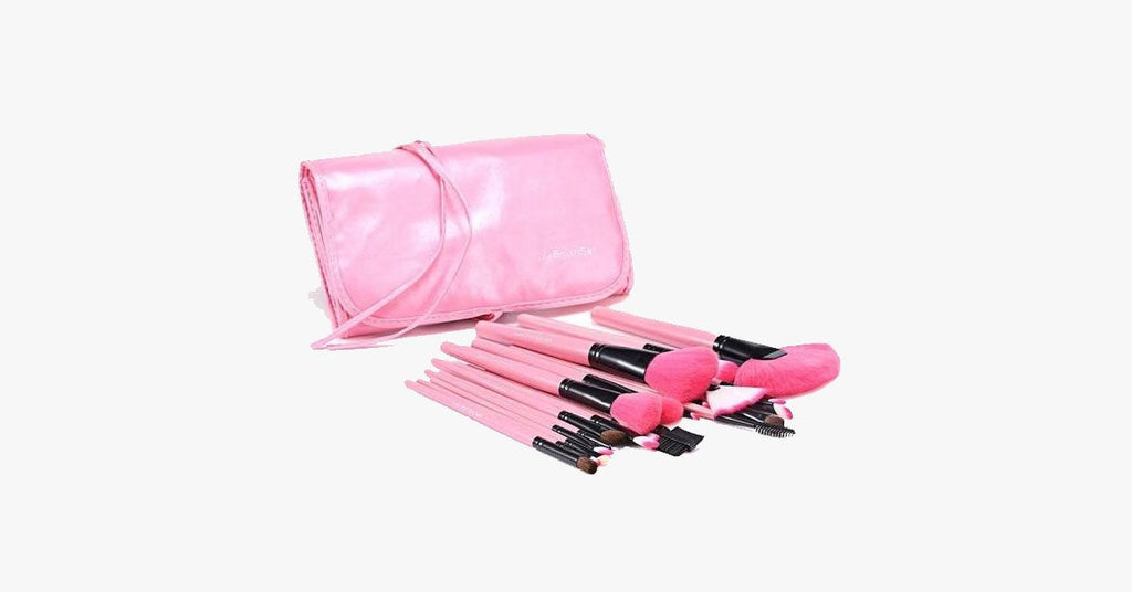 Avtoit | 24-piece Pink Glory Brush Set