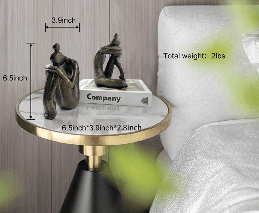 Avtoit | Human-shaped resin bookends set