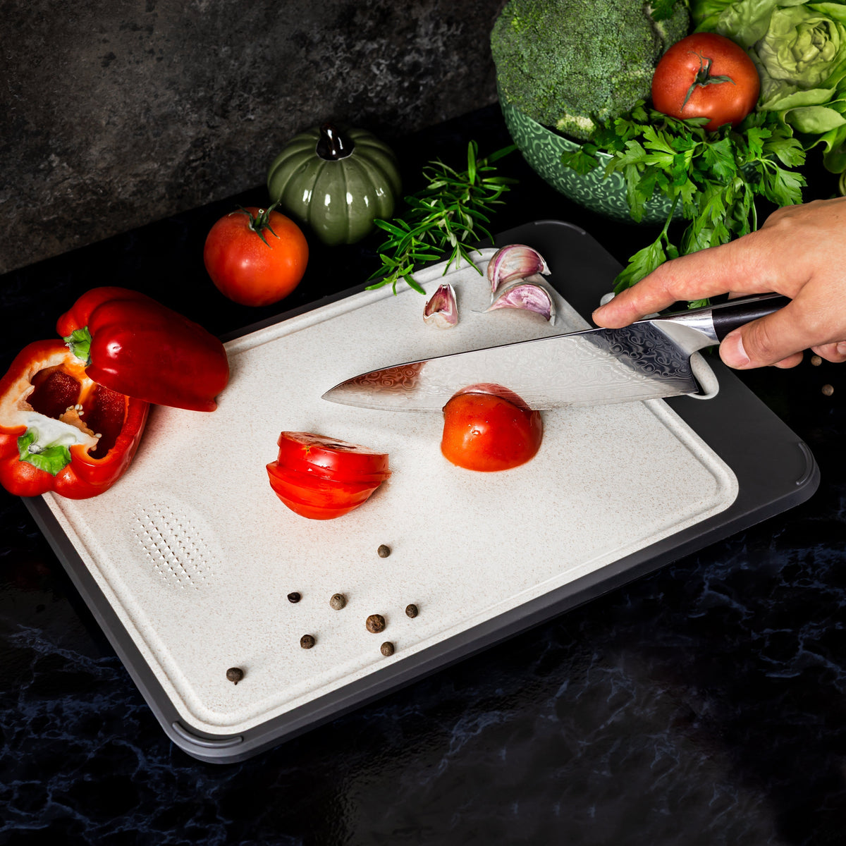 Avtoit | Hygienic Stainless Steel Cutting Board - SteelSafe