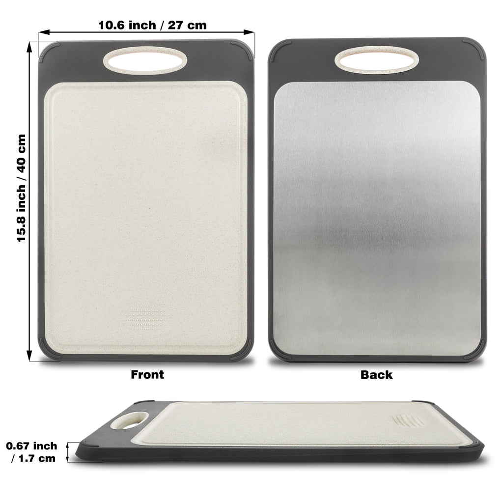 Avtoit | Hygienic Stainless Steel Cutting Board - SteelSafe