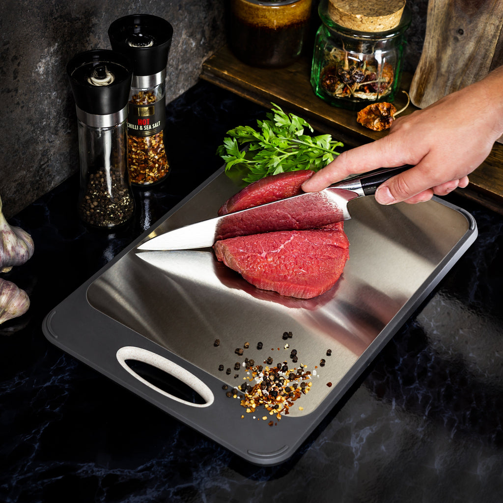 Avtoit | Hygienic Stainless Steel Cutting Board - SteelSafe