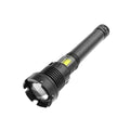 Avtoit | Tactical Flashlight – LED Flashlight with Zoom & Power Bank Function