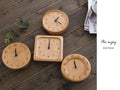 Avtoit | Beech Wood Alarm Clock Small, No Screen Minimalist Desk Clock, Nightstand Clock, Gift for Him