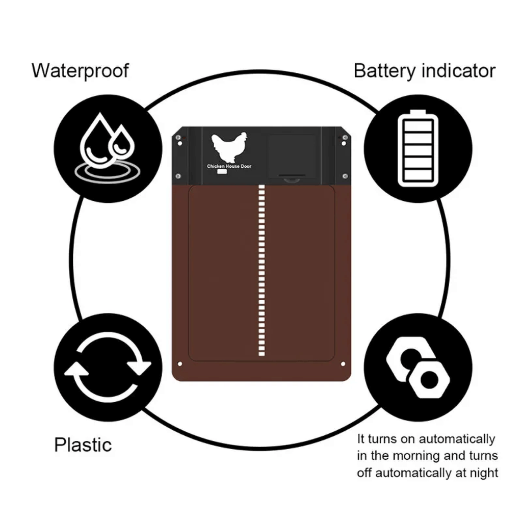 Avtoit | Automatic Chicken Pen Hen Coop Poultry Door Opener