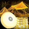 Avtoit | 4 in 1 Camp Light – Portable Camping Lantern, String Lights with 8 Lighting Modes, Rechargeable Power Bank for Outdoor Adventures