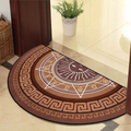 Avtoit | Round Mandala Rug - Thick non-slip Mat, machine washable, perfect for living room, hallway and outdoors – Polyester
