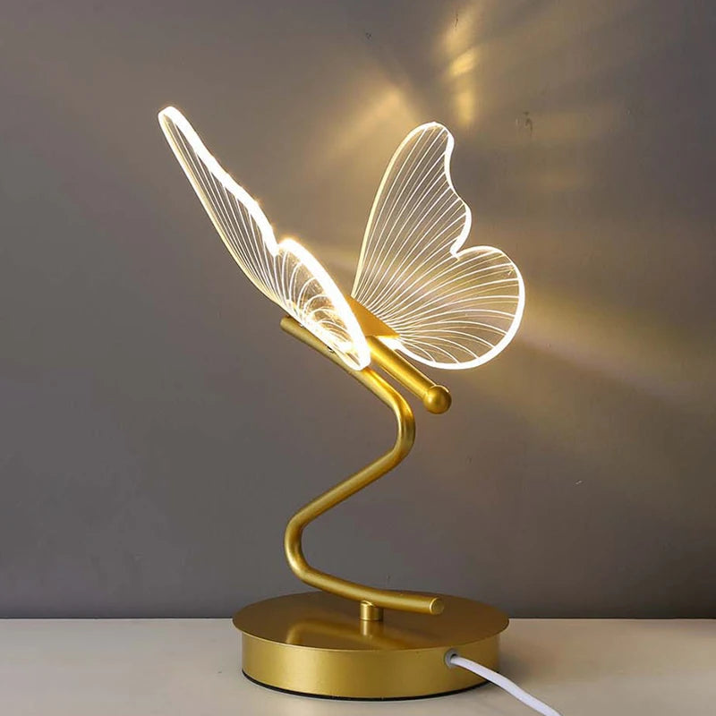 Avtoit | Luxury Butterfly Table Lamp – Elegant LED Mood Lighting for Home & Office