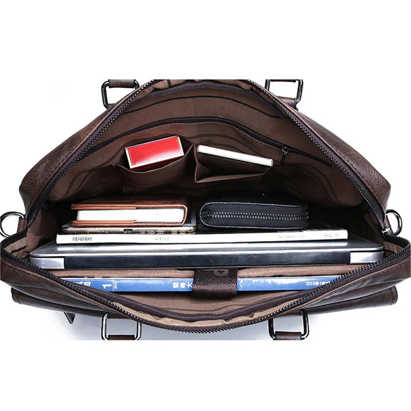 Avtoit | Benedicto – Stylish Genuine Leather Shoulder Bag for Men | Classic Crossbody Satchel for Daily Use