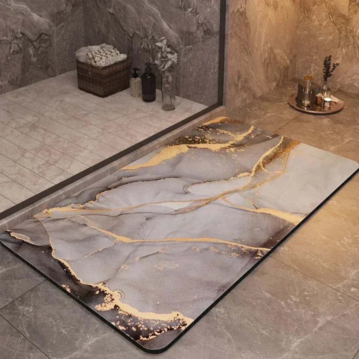 Avtoit | AquaLuxe – Quick-Dry Bathroom Mat