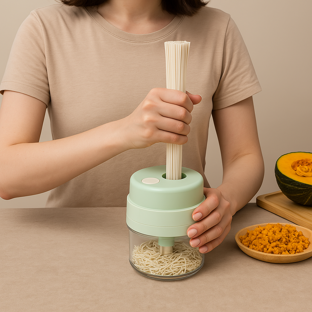 Avtoit | 2in1 Portable Vegetable Slicer Blender