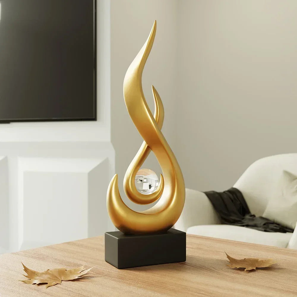 Avtoit | Serenity Abstract Sculpture – Modern Artistic Home Decor Accent Piece