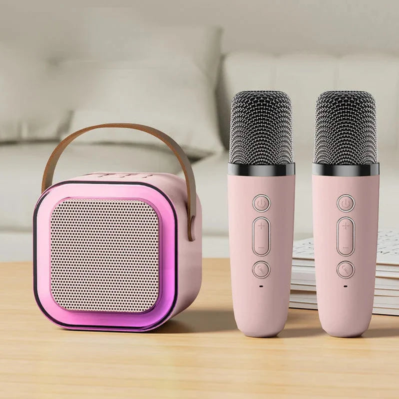 Avtoit | Karaoke Set – Wireless Microphones with Portable Bluetooth Speaker