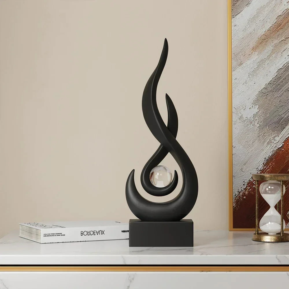 Avtoit | Serenity Abstract Sculpture – Modern Artistic Home Decor Accent Piece